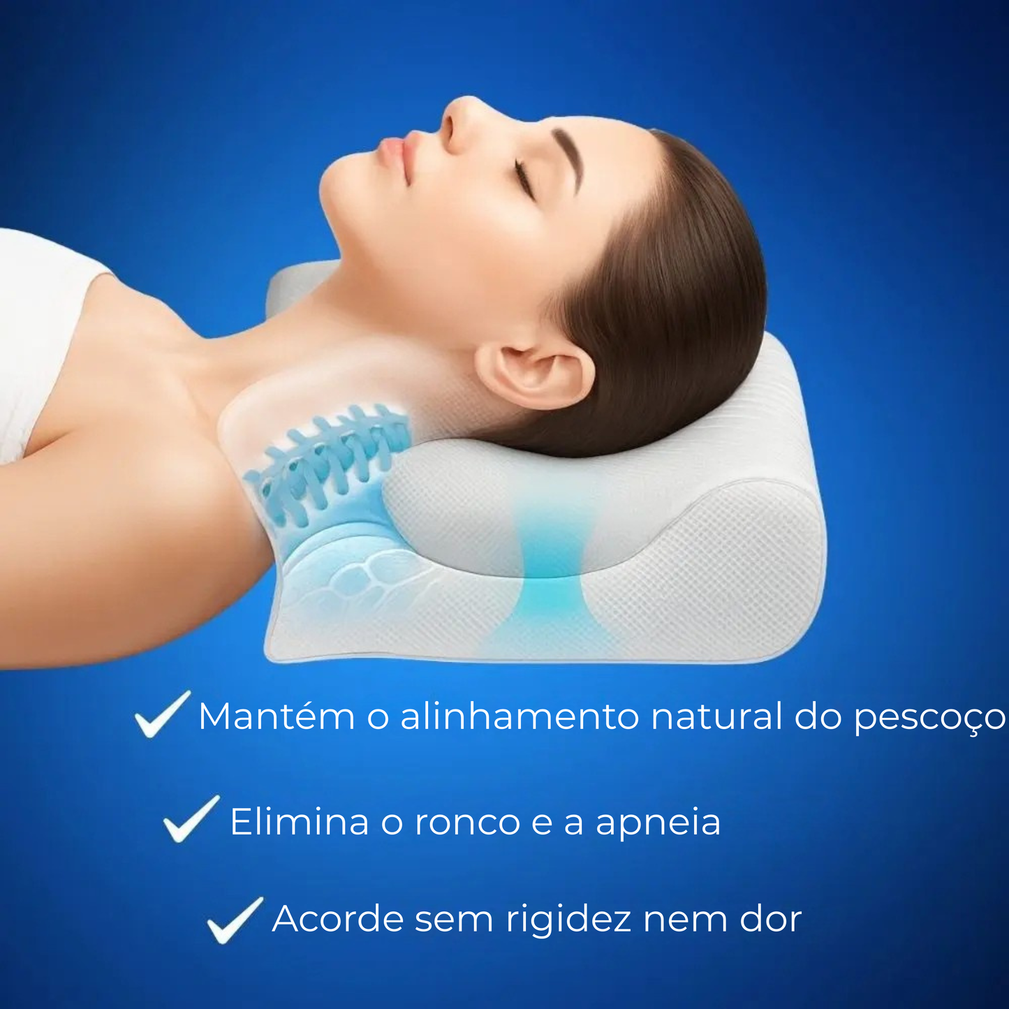 Travesseiro Sleepy™ – O travesseiro que transforma suas noites