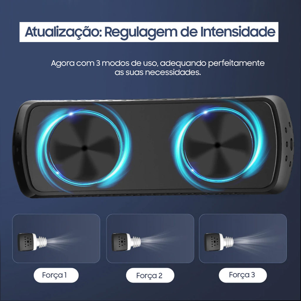 Dispositivo Eletrônico Mini-CPAP Anti-Roncos SonoFlux PRO®