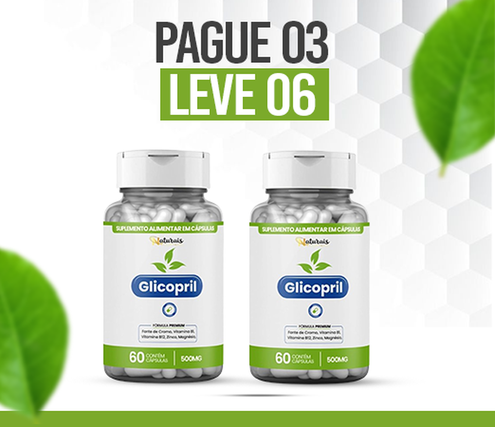 Glicopril - 60 Cápsulas